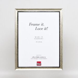 Effect Houten Fotolijst Profil 40 Zilver 50x65 cm Museumsglas
