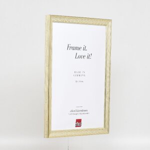 Effect Holz-FotoRahmen Profil 41 Antikzilver 20x28 cm Museumsglas