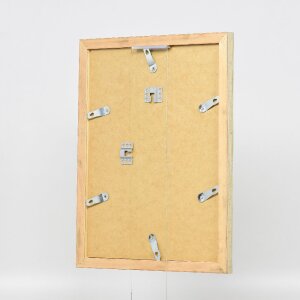 Effect Holz-Bilderrahmen Profil 41 Antiksilber 30x45 cm Museumsglas