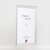 Effect Holz-fotolijst Profil 41 Zilver 42x59,4 cm Museumsglas