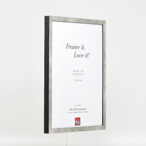 Effect houten fotolijst Profil 42 met museumsglas zilver 21x29,7 cm