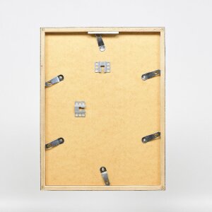 Effect houten lijst met museumglas, antikgoud, 25x50 cm