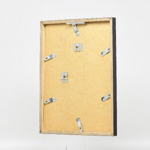 Clayre & Eef effect houten lijst met museumsglas, anthrazit, 25x50 cm