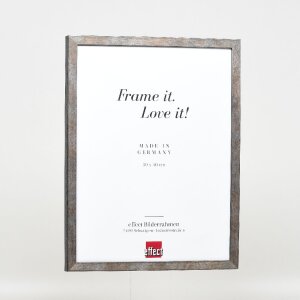 Clayre & Eef Effect Houten Lijst Houtprofiel 42 Museumsglas Anthraziet 25x60 cm