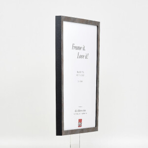 Effect houten fotolijst met museumsglas, anthrazit, 30x45 cm