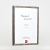 Effect houten fotolijst met museumsglas, anthrazit, 30x45 cm