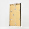 Effect houten lijst met museumsglas, anthrazit, 62x93 cm