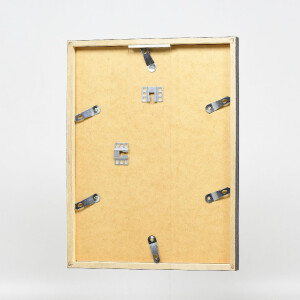 Effect houten fotolijst Profil 42 met museumglas zilver 30,5x91,5 cm