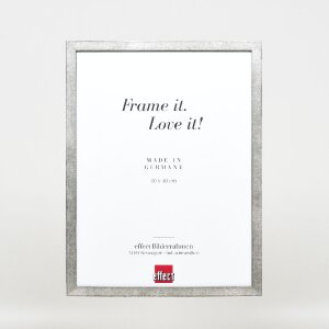 Clayre & Eef effect houten lijst profiel 42 met museumsglas zilver 61x91,5 cm