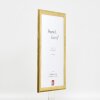 Effect Houten Fotolijst Profiel 43 Goud 9x13 cm Museumsglas