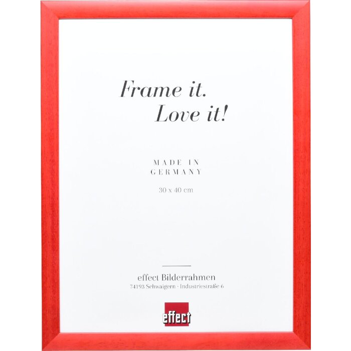 effect Houten foto-lijst Profil 43 lachs 10x10 cm met museumglas