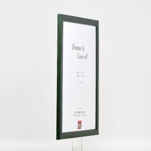 effect Houten fotolijst Profil 43 tannengroen 13x18 cm met museumglas