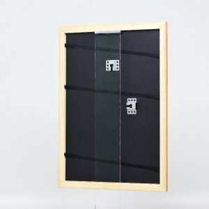 Effect Holz Bilderrahmen Profil 43 natuur 20x20 cm Museumsglas