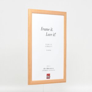 Effect Holz Bilderrahmen Profil 43 natuur 20x20 cm Museumsglas