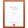 Effect Holz fotolijst Profil 43 bruin 25x35 cm met museumsglas