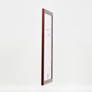 Effect Houten Fotolijst Profiel 43 Rood 25x70 cm met Museumsglas