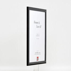 Clayre & Eef Effect Holz-Bilderrahmen Profil 43 Zwart Hoogglans 29,7x42 cm Museumsglas