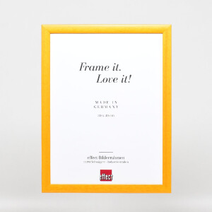 Clayre & Eef Effect Holz-Bilderrahmen Profil 43 Honig 29,7x42 cm Museumsglas