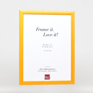 Clayre & Eef Effect Holz-Bilderrahmen Profil 43 Honig 29,7x42 cm Museumsglas