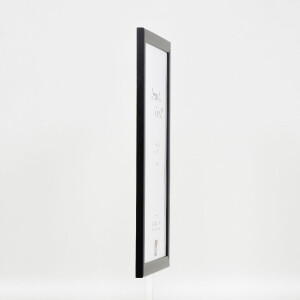 Clayre & Eef Effect Holz-Bilderrahmen Profil 43 zwart 40x60 cm