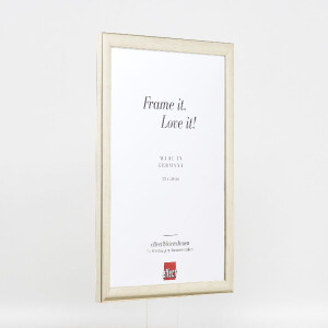 Clayre & Eef Effect Holz-Bilderrahmen Profil 43 zilver 42x59,4 cm fotolijst
