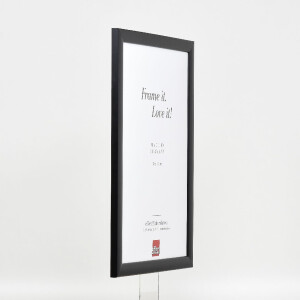 Clayre & Eef Effect Holz-Bilderrahmen Profil 43 zwart 50x60 cm museumglas