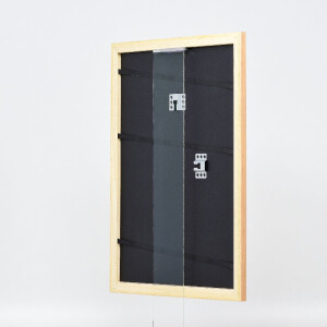 Clayre & Eef Effect Holz-Bilderrahmen Profil 43 natur 50x65 cm witte houten fotolijst