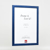 Clayre & Eef Effect Holz-Bilderrahmen Profil 43 royalblau 50x75 cm Museumsglas