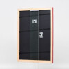 Effect Holz-Bilderrahmen Profil 43 rood hoogglans 62x93 cm Museumsglas