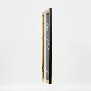 Effect Houten Fotolijst Profil 43 zwart 70x70 cm met Museumsglas