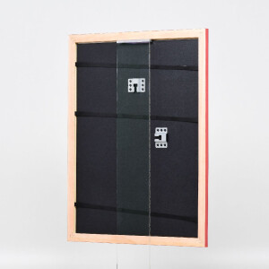 Clayre & Eef Effect Holz-Bilderrahmen Profil 43 lachs 70x70 cm houten fotolijst met museumglas