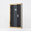 Effect Houten Fotolijst Profil 43 Zwart 10,5x14,8 cm Museumsglas