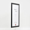 Effect Houten Fotolijst Profil 43 Zwart 10,5x14,8 cm Museumsglas