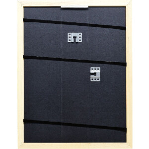 Effect Holz-fotolijst Profil 43 wit hoogglans 10,5x14,8 cm met museumglas