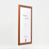 Effect Houten Fotolijst Profil 43 Bruin 10,5x14,8 cm met Museumglas