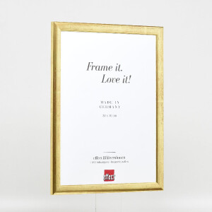 Effect Houten Fotolijst Profil 43 goud 30,5x91,5 cm met museumsglas