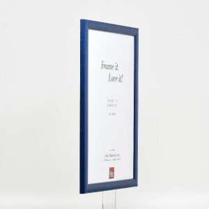Effect Holz-Bilderrahmen Profil 43 royalblau 61x91,5 cm Museumsglas