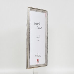 Effect Holzrahmen Profil 44 zilver 21x28 cm museumglas