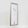 Effect Holzrahmen Profil 44 zilver 21x28 cm museumglas