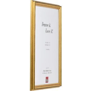 effect Houten fotolijst Profiel 44 Goud 60x80 cm met Museumsglas