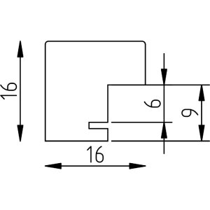 Effect Holzrahmen Profil 51 antiksilber 20x28 cm Museumsglas
