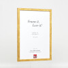 Clayre & Eef effect houten fotolijst Profil 51 antikgoud 21x29,7 cm met museumglas