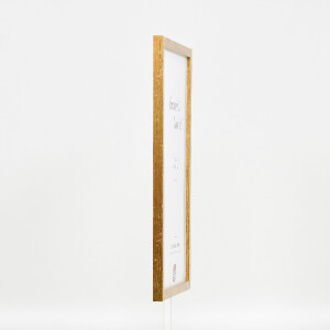 Clayre & Eef houten lijst profiel 51 antikgoud 24x30 cm met museumsglas