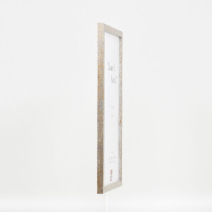 Effect Holzrahmen Profil 51 antikzilver 25x30 cm met museumsglas