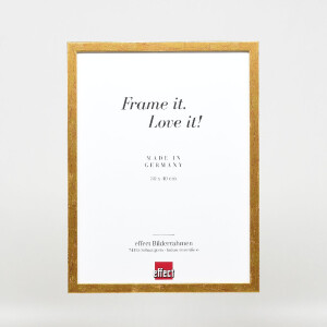 Effect Holzrahmen Profil 51 antikgoud 40x40 cm museumsglas