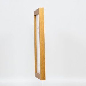 Effect houten fotolijst profiel 52 eiken 20x28 cm museumglas