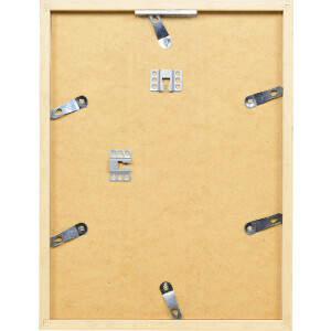 Effect Houten Fotolijst Profiel 58 zilver 18x27 cm met Museumsglas