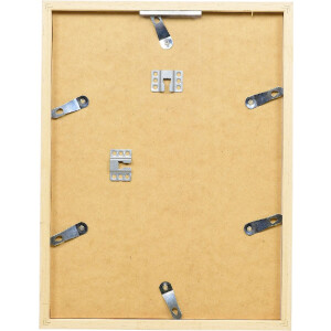 effect houten fotolijst Profil 58 wit 18x32 cm met museumglas