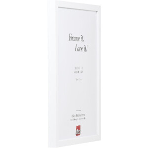 Effect Houten Fotolijst Profil 58 wit 20x30 cm met Museumsglas