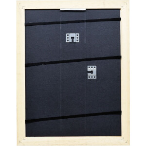 effect Holzbilderrahmen Profil 64 wit 9x13 cm met museumglas